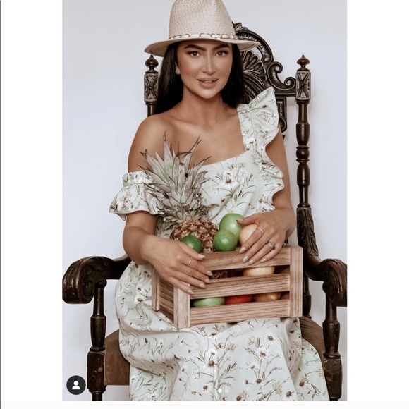 H&M Wildflower Collection Floral Poplin Dress - Picture 4 of 8